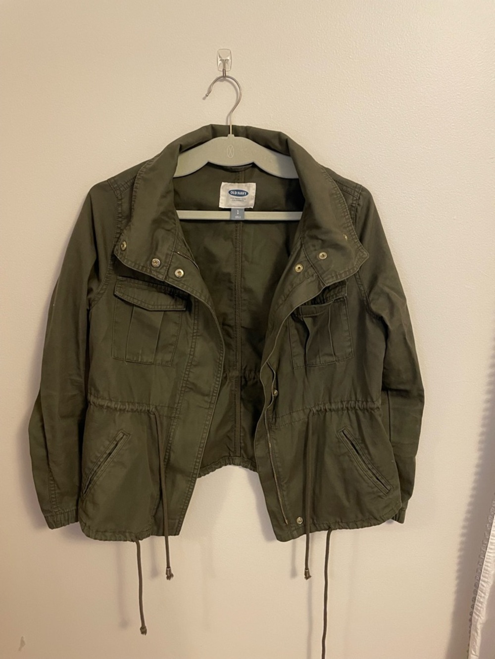 Old Navy Olive Utility Jacket